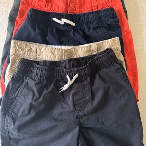 5 pair 100% Cotton Shorts sizes: 10, Large (10/12), & 12